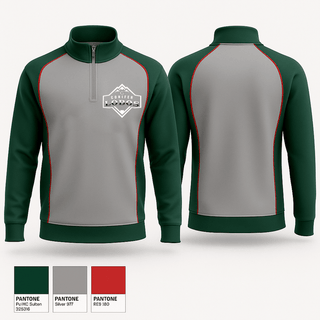 Quarter Zip Jacket, Conifer Lobos Baseball, Baseball, Teamtime, Team time, sublimation, custom sports apparel, team uniforms, spirit wear, spiritwear, sports uniforms, custom shirts, team store, custom team store, fundraiser sports, apparel fundraiser