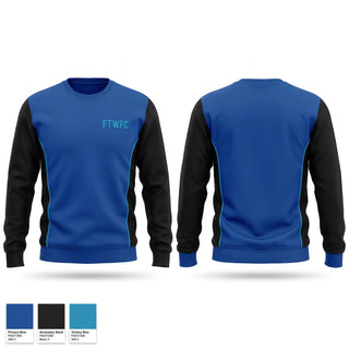 Crew Neck Sweatshirt, FTWFC, Men's Soccer, Teamtime, Team time, sublimation, custom sports apparel, team uniforms, spirit wear, spiritwear, sports uniforms, custom shirts, team store, custom team store, fundraiser sports, apparel fundraiser