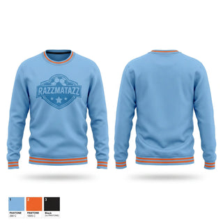 Crew Neck Sweatshirt, Razzmatazz, Women's Soccer, Teamtime, Team time, sublimation, custom sports apparel, team uniforms, spirit wear, spiritwear, sports uniforms, custom shirts, team store, custom team store, fundraiser sports, apparel fundraiser