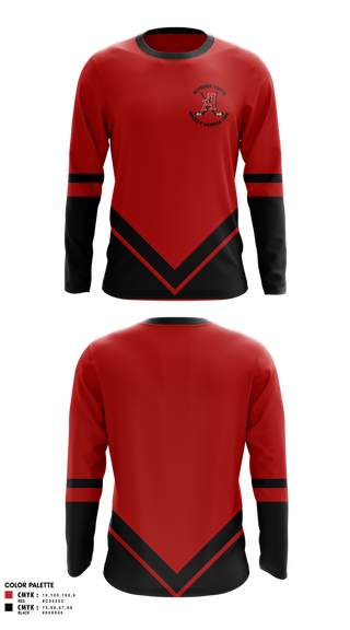Long Sleeve Performance Shirt, Altoona Youth Hockey Association, Ice Hockey, Teamtime, Team time, sublimation, custom sports apparel, team uniforms, spirit wear, spiritwear, sports uniforms, custom shirts, team store, custom team store, fundraiser sports, apparel fundraiser