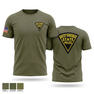 Old School Cotton Feel Shirt, West Virginia State Police, Police, Teamtime, Team time, sublimation, custom sports apparel, team uniforms, spirit wear, spiritwear, sports uniforms, custom shirts, team store, custom team store, fundraiser sports, apparel fundraiser