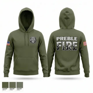 Hoodie, Preble Fire and Rescue, Fire Department, Teamtime, Team time, sublimation, custom sports apparel, team uniforms, spirit wear, spiritwear, sports uniforms, custom shirts, team store, custom team store, fundraiser sports, apparel fundraiser