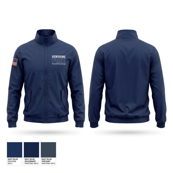 Windbreaker, Sunshine Fire Volunteer Fire Department, Fire Department, Teamtime, Team time, sublimation, custom sports apparel, team uniforms, spirit wear, spiritwear, sports uniforms, custom shirts, team store, custom team store, fundraiser sports, apparel fundraiser