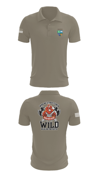 Short Sleeve Performance Polo, N.Bryan, Fire Department, Teamtime, Team time, sublimation, custom sports apparel, team uniforms, spirit wear, spiritwear, sports uniforms, custom shirts, team store, custom team store, fundraiser sports, apparel fundraiser