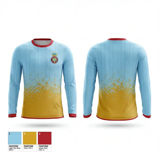 Long Sleeve Performance Shirt, Milan, Men's Soccer, Teamtime, Team time, sublimation, custom sports apparel, team uniforms, spirit wear, spiritwear, sports uniforms, custom shirts, team store, custom team store, fundraiser sports, apparel fundraiser