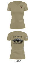 1-185th IN BN 23098536 Women's Short Sleeve V-neck Shirt - 84