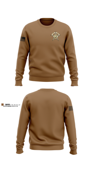 Crew Neck Sweatshirt, Clark County Sheriffs Office, Police, Teamtime, Team time, sublimation, custom sports apparel, team uniforms, spirit wear, spiritwear, sports uniforms, custom shirts, team store, custom team store, fundraiser sports, apparel fundraiser