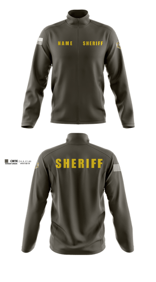 Fleece Jacket, JEFFERSON COUNTY SHERIFFS OFFICE, Police, Teamtime, Team time, sublimation, custom sports apparel, team uniforms, spirit wear, spiritwear, sports uniforms, custom shirts, team store, custom team store, fundraiser sports, apparel fundraiser