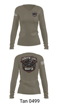SAC SOUTH 26897599 Women's Long Sleeve V-neck Shirt - 11