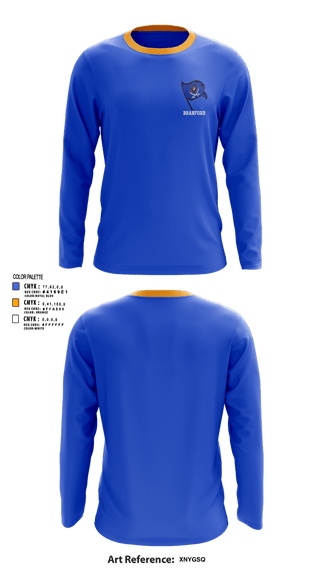 Long Sleeve Performance Shirt, Branford, , Teamtime, Team time, sublimation, custom sports apparel, team uniforms, spirit wear, spiritwear, sports uniforms, custom shirts, team store, custom team store, fundraiser sports, apparel fundraiser