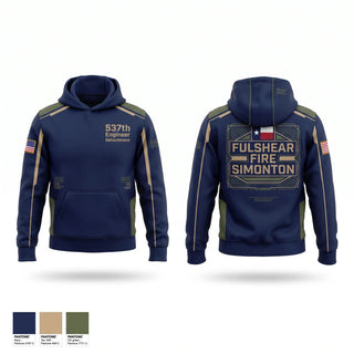 Hoodie, 537th Engineer Detachment, Army, Teamtime, Team time, sublimation, custom sports apparel, team uniforms, spirit wear, spiritwear, sports uniforms, custom shirts, team store, custom team store, fundraiser sports, apparel fundraiser