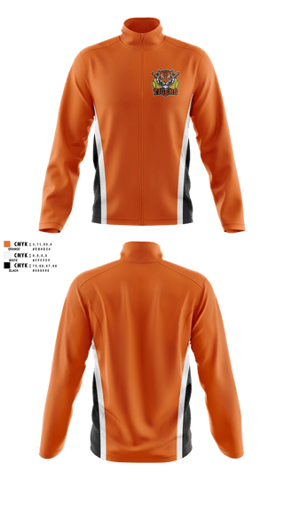 Fleece Jacket, Cambridge Tigers, Softball, Teamtime, Team time, sublimation, custom sports apparel, team uniforms, spirit wear, spiritwear, sports uniforms, custom shirts, team store, custom team store, fundraiser sports, apparel fundraiser