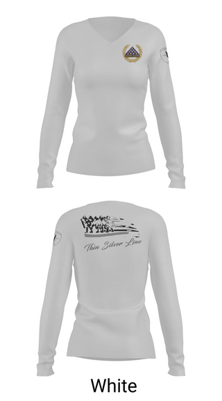 Womens Long Sleeve Vneck Shirt, NMCD, , Teamtime, Team time, sublimation, custom sports apparel, team uniforms, spirit wear, spiritwear, sports uniforms, custom shirts, team store, custom team store, fundraiser sports, apparel fundraiser