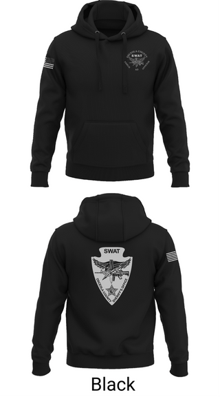 Hoodie, Osceola County SWAT 2, Police, Teamtime, Team time, sublimation, custom sports apparel, team uniforms, spirit wear, spiritwear, sports uniforms, custom shirts, team store, custom team store, fundraiser sports, apparel fundraiser