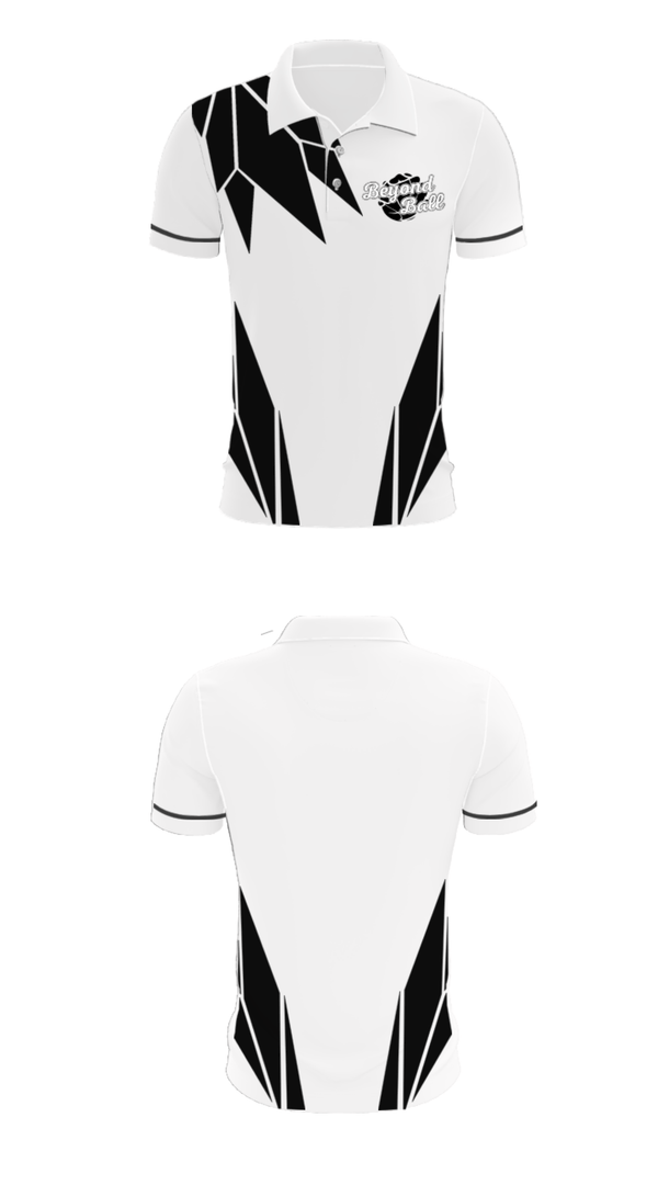 Short Sleeve Performance Polo, Beyond Ball-Basketball, Men's Basketball, Teamtime, Team time, sublimation, custom sports apparel, team uniforms, spirit wear, spiritwear, sports uniforms, custom shirts, team store, custom team store, fundraiser sports, apparel fundraiser