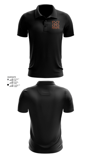 Short Sleeve Performance Polo, Mcdonogh Girls Tennis, Tennis, Teamtime, Team time, sublimation, custom sports apparel, team uniforms, spirit wear, spiritwear, sports uniforms, custom shirts, team store, custom team store, fundraiser sports, apparel fundraiser