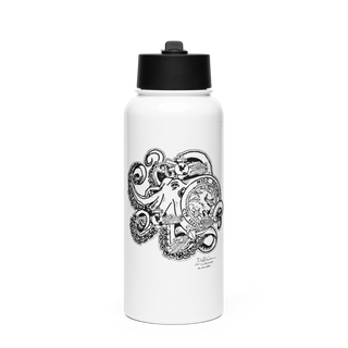 DIRSUP SURFACE 42822234 Stainless Steel Water Bottle with a Straw Lid