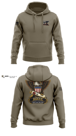 Hoodie, AGCCC, 001-26, Army, Teamtime, Team time, sublimation, custom sports apparel, team uniforms, spirit wear, spiritwear, sports uniforms, custom shirts, team store, custom team store, fundraiser sports, apparel fundraiser