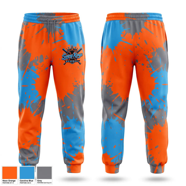 Sweatpants, Swing Kings, Baseball, Teamtime, Team time, sublimation, custom sports apparel, team uniforms, spirit wear, spiritwear, sports uniforms, custom shirts, team store, custom team store, fundraiser sports, apparel fundraiser