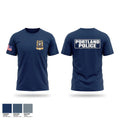 Portland Police Bureau Old School Cotton Feel Shirt - 1