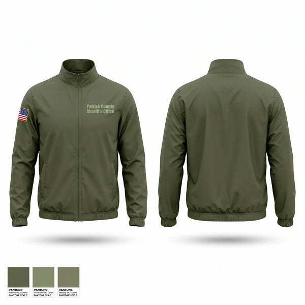 Windbreaker, Patrick County Sheriff’s Office, Police, Teamtime, Team time, sublimation, custom sports apparel, team uniforms, spirit wear, spiritwear, sports uniforms, custom shirts, team store, custom team store, fundraiser sports, apparel fundraiser