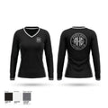 Women’s Jiu Jitsu Collective Women's Long Sleeve V-neck Shirt - 1