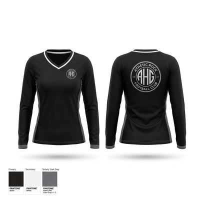 Women’s Jiu Jitsu Collective Women's Long Sleeve V-neck Shirt - 1