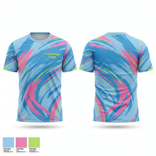 Short Sleeve Performance Shirt, Exchange Club, Baseball, Teamtime, Team time, sublimation, custom sports apparel, team uniforms, spirit wear, spiritwear, sports uniforms, custom shirts, team store, custom team store, fundraiser sports, apparel fundraiser
