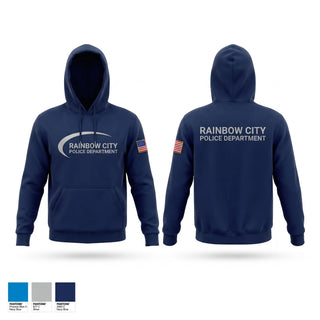 Hoodie, Rainbow City Police Department, Police, Teamtime, Team time, sublimation, custom sports apparel, team uniforms, spirit wear, spiritwear, sports uniforms, custom shirts, team store, custom team store, fundraiser sports, apparel fundraiser