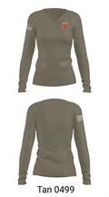 North Carolina Forest Service 24415781 Women's Long Sleeve V-neck Shirt - 11