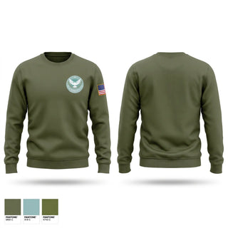 Crew Neck Sweatshirt, 82nd Airborne Division, Army, Teamtime, Team time, sublimation, custom sports apparel, team uniforms, spirit wear, spiritwear, sports uniforms, custom shirts, team store, custom team store, fundraiser sports, apparel fundraiser