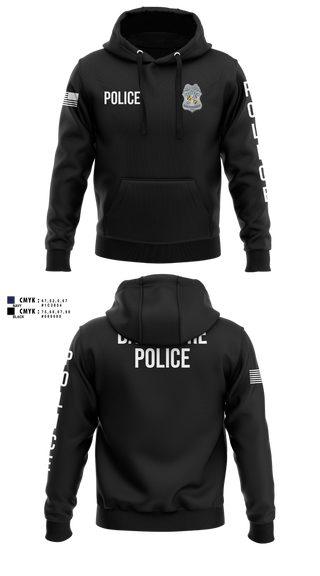Hoodie, team name, Police, Teamtime, Team time, sublimation, custom sports apparel, team uniforms, spirit wear, spiritwear, sports uniforms, custom shirts, team store, custom team store, fundraiser sports, apparel fundraiser