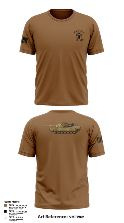 Death Row Platoon, Tomahawk Troop, 5/4 CAV, 2ABCT, 1ID 66483153 Old School Cotton Feel Shirt - 1