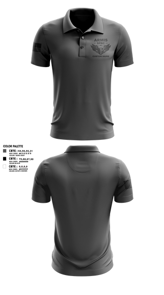 Short Sleeve Performance Polo, JFHQ ARMIS, National Guard, Teamtime, Team time, sublimation, custom sports apparel, team uniforms, spirit wear, spiritwear, sports uniforms, custom shirts, team store, custom team store, fundraiser sports, apparel fundraiser