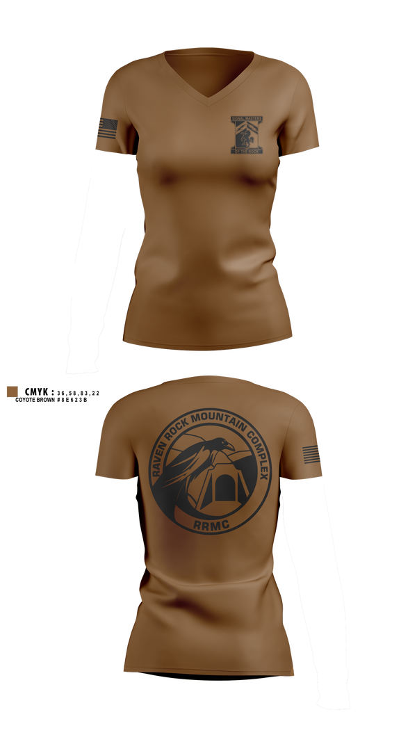 Womens Short Sleeve Vneck Shirt, 114th signal battalion, Army, Teamtime, Team time, sublimation, custom sports apparel, team uniforms, spirit wear, spiritwear, sports uniforms, custom shirts, team store, custom team store, fundraiser sports, apparel fundraiser