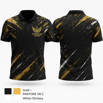 Force Cheer 38073465 Short Sleeve Performance Polo - 1