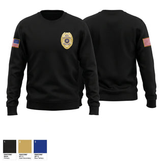 Crew Neck Sweatshirt, Pennsylvania State Parole, Police, Teamtime, Team time, sublimation, custom sports apparel, team uniforms, spirit wear, spiritwear, sports uniforms, custom shirts, team store, custom team store, fundraiser sports, apparel fundraiser