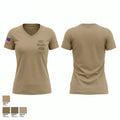 HSC 449th ASB Women's Short Sleeve V-neck Shirt - 1