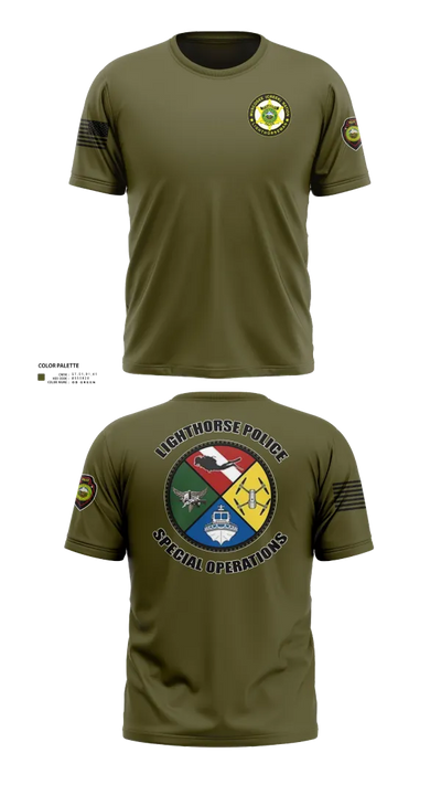 Muscogee Nation Special Operations 96454937 Old School Cotton Feel Shirt - 21