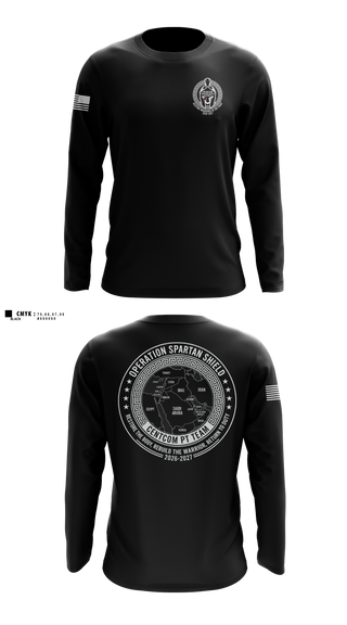 Long Sleeve Performance Shirt, CENTCOM PT TEAM, Army, Teamtime, Team time, sublimation, custom sports apparel, team uniforms, spirit wear, spiritwear, sports uniforms, custom shirts, team store, custom team store, fundraiser sports, apparel fundraiser
