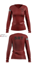 Awendaw Fire SRT 67417980 Women's Long Sleeve V-neck Shirt - 22