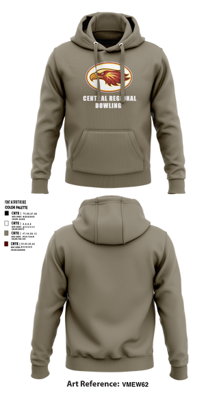 Hoodie, Central Regional High School Bowling, Bowling, Teamtime, Team time, sublimation, custom sports apparel, team uniforms, spirit wear, spiritwear, sports uniforms, custom shirts, team store, custom team store, fundraiser sports, apparel fundraiser