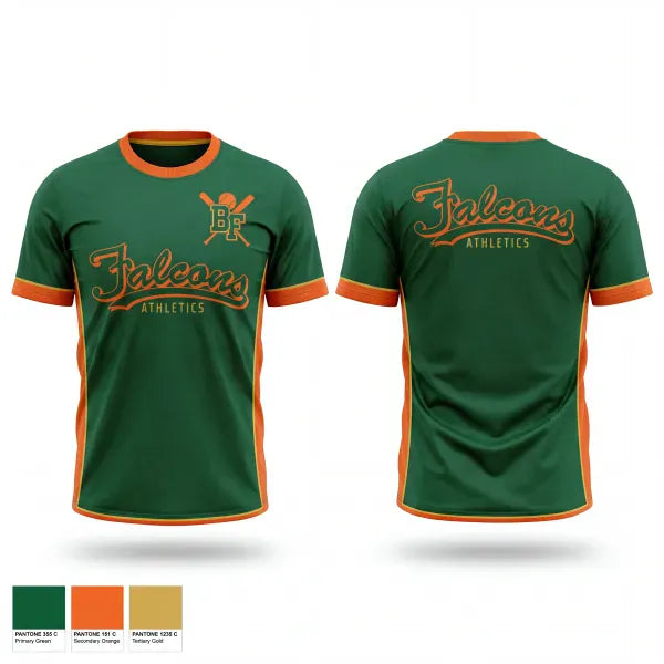 Old School Cotton Feel Shirt, Benjamin Franklin High School Softball, Softball, Teamtime, Team time, sublimation, custom sports apparel, team uniforms, spirit wear, spiritwear, sports uniforms, custom shirts, team store, custom team store, fundraiser sports, apparel fundraiser