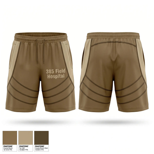 Athletic Shorts With Pockets, 385 Field Hospital, Army, Teamtime, Team time, sublimation, custom sports apparel, team uniforms, spirit wear, spiritwear, sports uniforms, custom shirts, team store, custom team store, fundraiser sports, apparel fundraiser