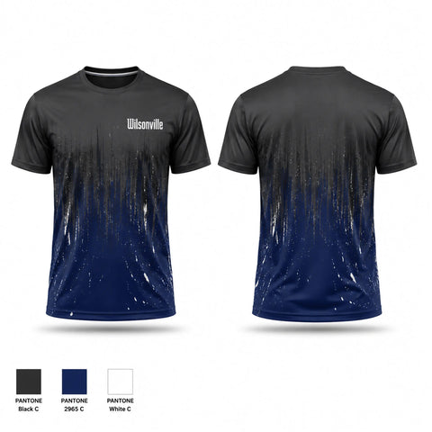 Short Sleeve Performance Shirt, Wilsonville, Men's Basketball, Teamtime, Team time, sublimation, custom sports apparel, team uniforms, spirit wear, spiritwear, sports uniforms, custom shirts, team store, custom team store, fundraiser sports, apparel fundraiser