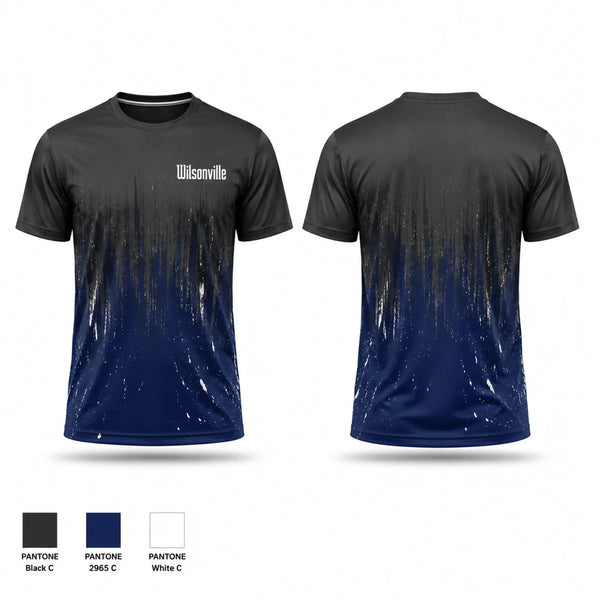 Short Sleeve Performance Shirt, Wilsonville, Men's Basketball, Teamtime, Team time, sublimation, custom sports apparel, team uniforms, spirit wear, spiritwear, sports uniforms, custom shirts, team store, custom team store, fundraiser sports, apparel fundraiser