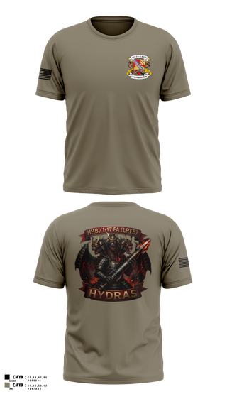 Short Sleeve Performance Shirt, HHB, 1-17 FA (LRFB), Army, Teamtime, Team time, sublimation, custom sports apparel, team uniforms, spirit wear, spiritwear, sports uniforms, custom shirts, team store, custom team store, fundraiser sports, apparel fundraiser