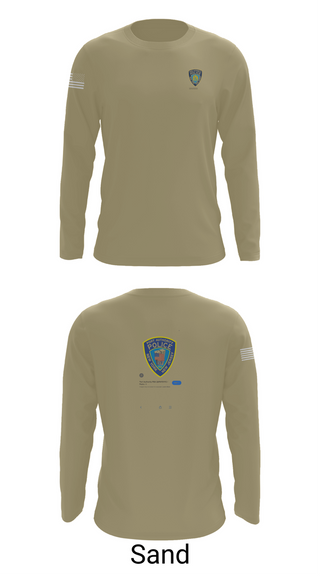 Long Sleeve Performance Shirt, Port Authority Police, , Teamtime, Team time, sublimation, custom sports apparel, team uniforms, spirit wear, spiritwear, sports uniforms, custom shirts, team store, custom team store, fundraiser sports, apparel fundraiser