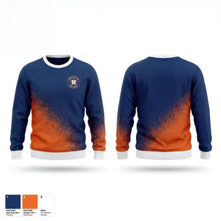 Crew Neck Sweatshirt, Gatesville Astros, Baseball, Teamtime, Team time, sublimation, custom sports apparel, team uniforms, spirit wear, spiritwear, sports uniforms, custom shirts, team store, custom team store, fundraiser sports, apparel fundraiser
