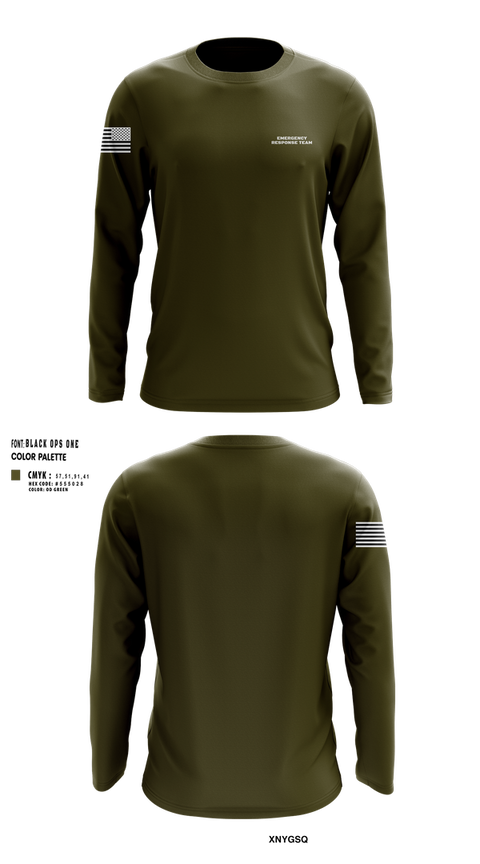 Long Sleeve Performance Shirt, Emergency Response Team, , Teamtime, Team time, sublimation, custom sports apparel, team uniforms, spirit wear, spiritwear, sports uniforms, custom shirts, team store, custom team store, fundraiser sports, apparel fundraiser